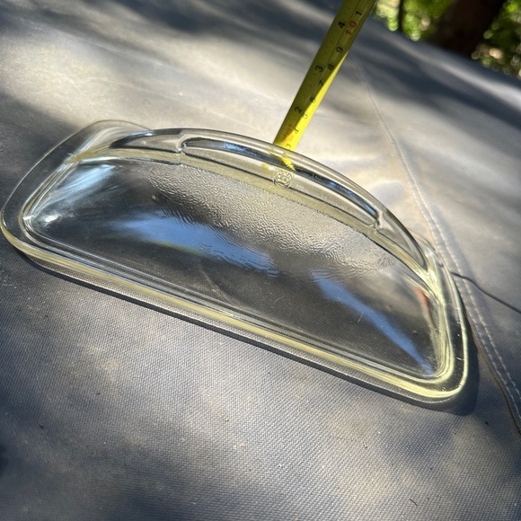 Vintage Westinghouse domed glass lid with fin; for loaf / meatloaf pan - Picture 8 of 8